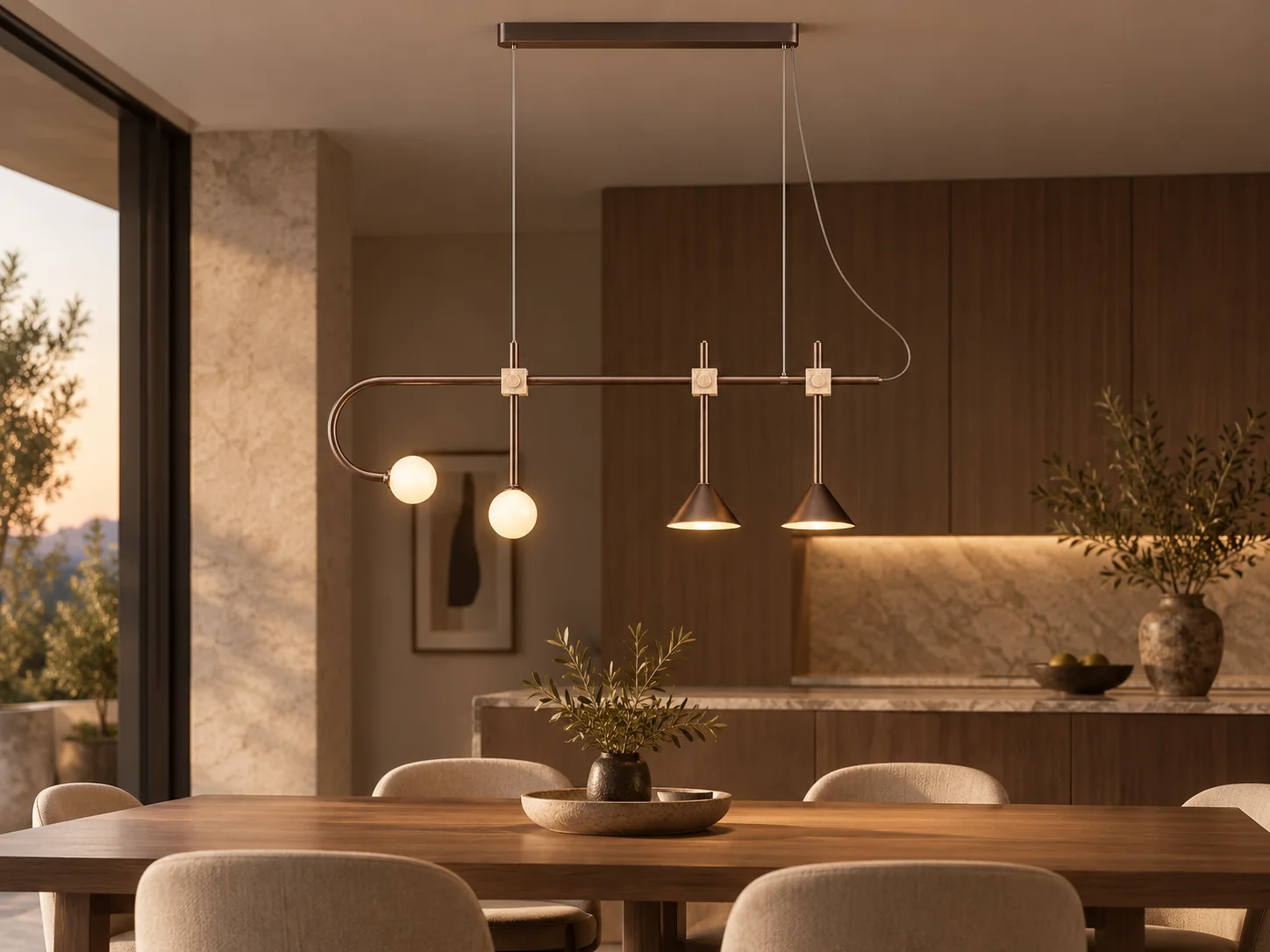 Pendant lighting application