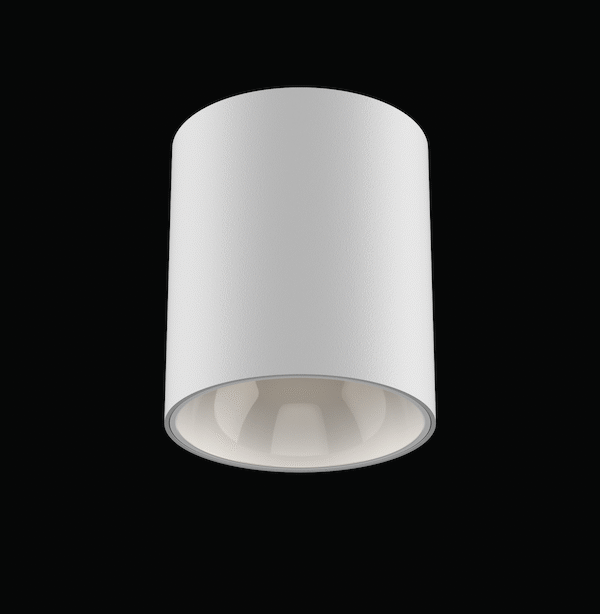 White Surface Mounted Spotlight