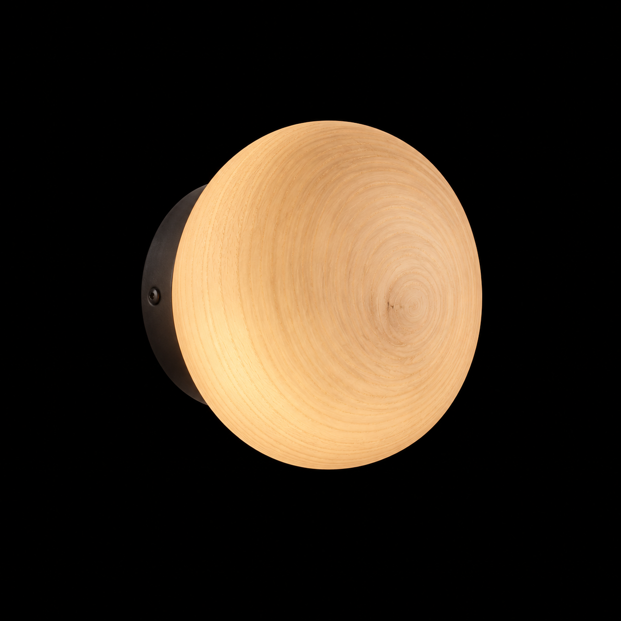 Pebble-Shaped Wall Sconce