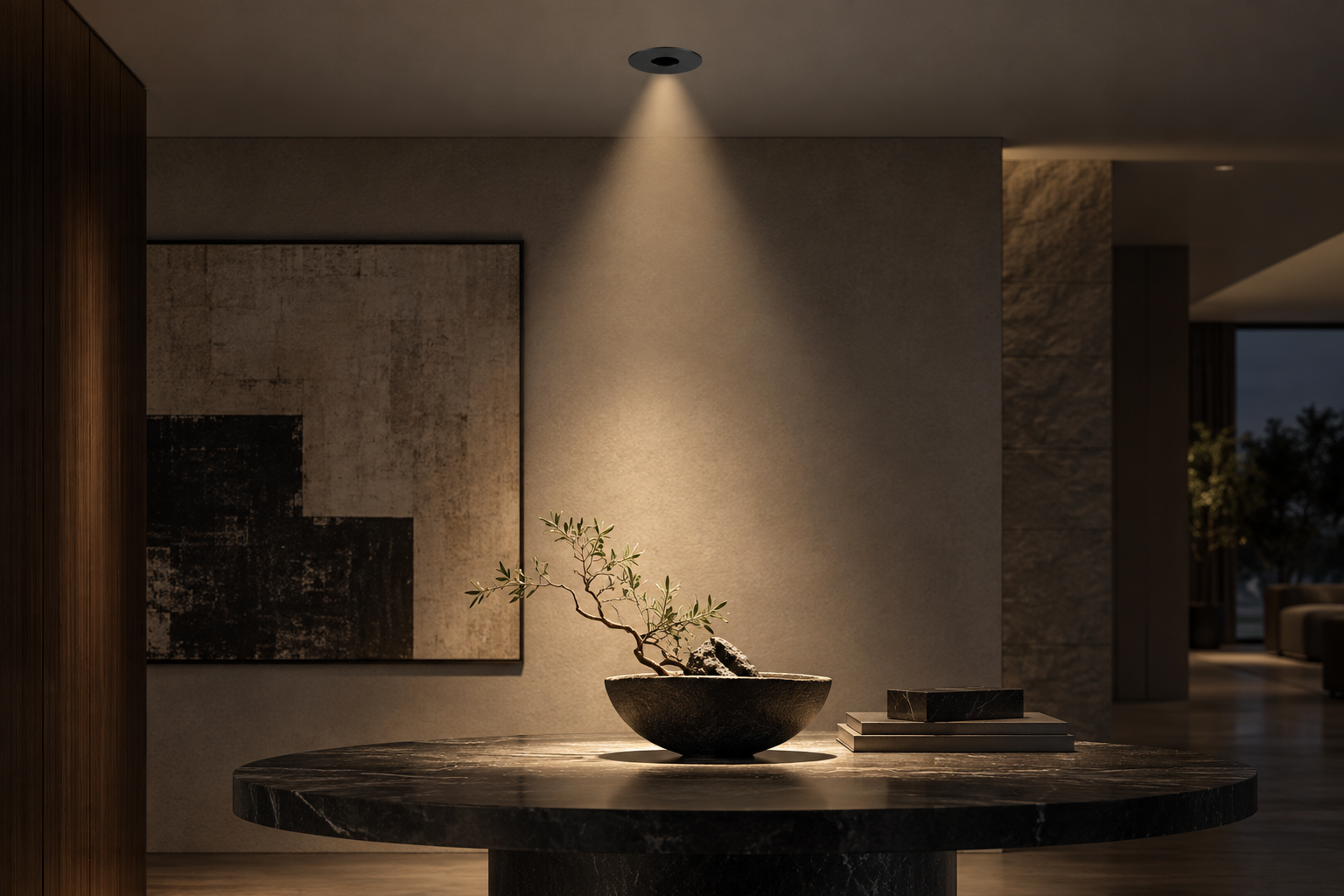 Pin-hole Spot Light — Application view