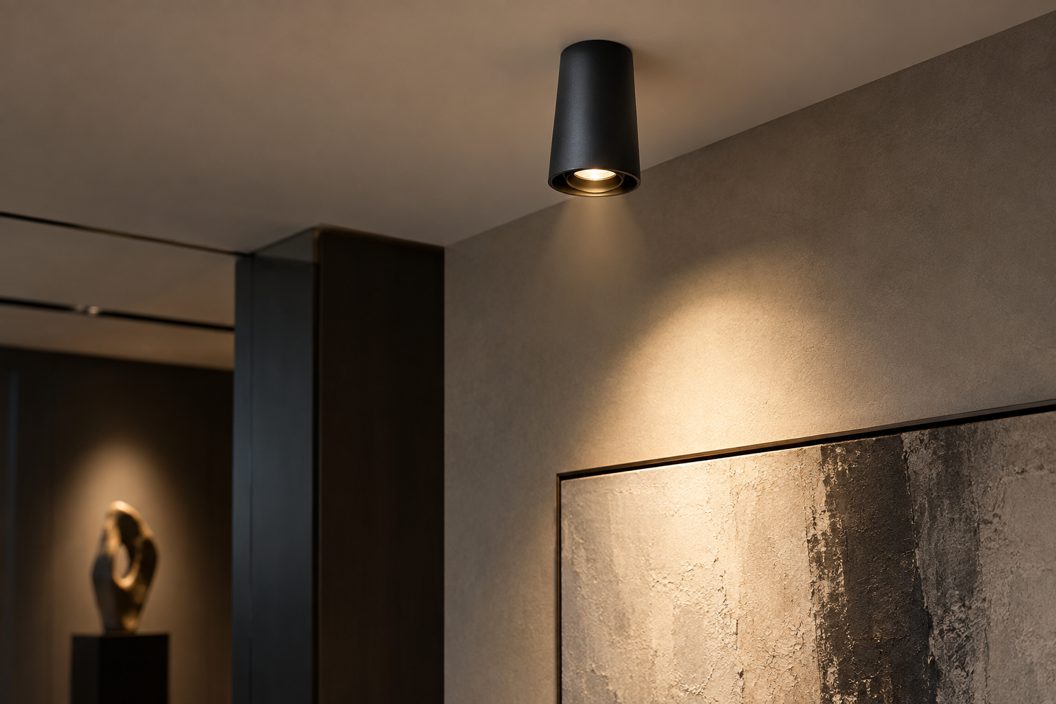 Adjustable Surface-mounted Spot Light — Application view